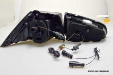 SWCeli LED Rckleuchten fr VW Golf 7 Limo AU 12-16 Black/smoke LED Wischblinker