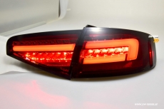 SW-Celi LED Rckleuchten Audi A4 B8 8K Limo Facelift 12-15 red/smoke LED Wischblinker fr Serien LED