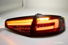SW-Celi LED Rckleuchten Audi A4 B8 8K Limo Facelift 12-15 smoke LED Wischblinker fr Serien LED