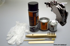 Bremssattel Lack-Set carbon metallic 7 teilig Foliatec 575ml (100ml/5,21EUR)