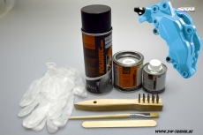brake caliper paint set sky-Blue 7 pieces Foliatec 575ml (100ml/5,21)