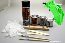 Bremssattel Lack-Set Neon Grn 10 teilig Foliatec 700ml (100ml/4,28EUR)