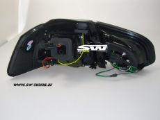 SWCeli LED Rckleuchten fr VW Golf 6 1K 08-12 black/clear Lightbar