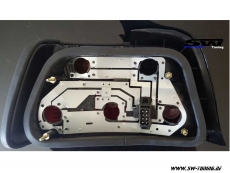 SW Rckleuchten fr 3er BMW E36 Limousine schwarz