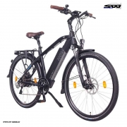 NCM-E-Bike Venice Plus 28 Zoll E-Trekking Urban Mattschwarz