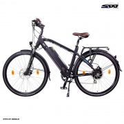 NCM-E-Bike Venice Plus 28 Zoll E-Trekking Urban Mattschwarz