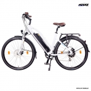 NCM-E-Bike MILANO PLUS 28 ZOLL TREKKING WEISS