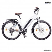 NCM-E-Bike MILANO PLUS 28 ZOLL TREKKING WEISS