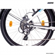 NCM-E-Bike MILANO PLUS 28 ZOLL TREKKING WEISS