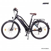 NCM-E-Bike MILANO PLUS 28 ZOLL TREKKING schwarz