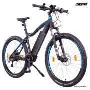 NCM-E-MTB Moskow Plus 29 Zoll E-Mountainbike schwarz-blau