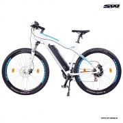 NCM-E-MTB Moskow Plus 29 Zoll E-Mountainbike weiss-blau