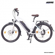 NCM-E-Bike MILANO PLUS 26 ZOLL TREKKING WEISS