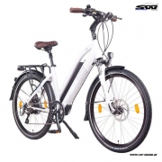 NCM-E-Bike MILANO PLUS 26 ZOLL TREKKING WEISS