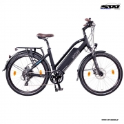 NCM-E-Bike MILANO PLUS 26 ZOLL TREKKING schwarz