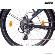 NCM-E-Bike MILANO PLUS 26 ZOLL TREKKING schwarz