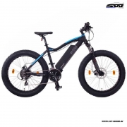 NCM-E-MTB FATBike ASPAN Plus 26 Zoll E-Mountainbike schwarz matt