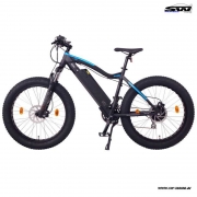 NCM-E-MTB FATBike ASPAN Plus 26 Zoll E-Mountainbike schwarz matt