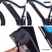 NCM-E-MTB FATBike ASPAN Plus 26 Zoll E-Mountainbike schwarz matt