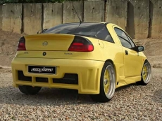 Opel Tigra 94-00 Heckstostange Damon mit Teilegutachten