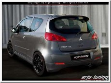 Mitsubishi Colt CZ Z30 Heckstostangenansatz TDM-SW 2-teilig (Stostangen-Ecken)