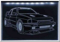 Led Schild mit Gravur fr Ford Escort Xtreme 16 V MK4