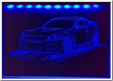Led Schild mit Gravur fr Mazda RX8