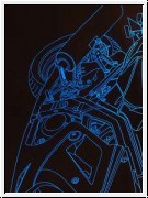 Led Sign with FanSign fr Suzuki SV650s Motorrad Bike