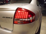 LED Rckleuchten fr Audi A6 4B 97-04 limo red/crystal