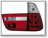 Rckleuchten BMW X5 Typ E53 00-02 red/crystal