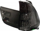 SW-Light LED Rckleuchten fr BMW X5 E53 99-02 smoke