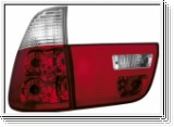 Rckleuchten BMW X5 E53 00-02 4teilig red/crystal