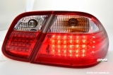 SW-Light LED Rckleuchten fr Mercedes Benz CLK W208 06/97-02 red/crystal