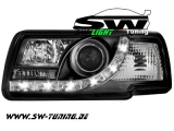 SW-Light Scheinwerfer Audi 80 b4 Lim/Avant LED TFL-Optik black