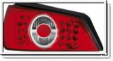 LED taillights Peugeot 306 92-01_ red/crystal