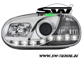 SW-Light Scheinwerfer VW Golf IV 97-04 LED TFL-Optik chrome