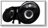 Scheinwerfer Mercedes Benz W210 E-Klasse 99-01   black
