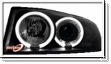 Angel Eye Scheinwerfer fr Audi A4 8E 01-04 Limo/Avant LED Standlichtringe Black