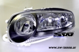 headlights ALFA ROMEO 147 01-04 black