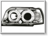 Angel Eye Scheinwerfer Renault Clio I Typ 57 90-96 chrome
