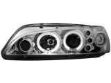 headlights Peugeot 306 97-00  2 halo rim