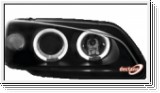 Scheinwerfer Peugeot 106 05.96-99  2 Standlichtringe black