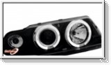 Angel Eyes Scheinwerfer fr Opel Astra F 95-98  black