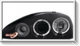 Angel Eye Scheinwerfer Opel Corsa C 01-03 LED 2 Standlichtringe black