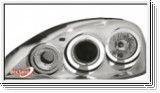 Angel Eye Scheinwerfer Opel Corsa C 01-03 LED 2 Standlichtringe chrom