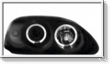 Angel Eye Scheinwerfer Honda Civic 2+5T 96-98 LED Standlichtringe black