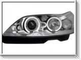 Angel Eye Scheinwerfer Citroen C4 Typ L 04-07 LED SLR/LWR-Motor chrome