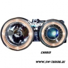 Angel Eye Scheinwerfer 3er BMW E30 82-94 Standlichtringe chrom