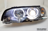 Angel Eye Scheinwerfer BMW E46 Coup/cabrio 98-01 High LED SLR black