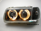 Angel Eye Scheinwerfer VW Polo 6N 95-98 Standlichringe/LWR black
